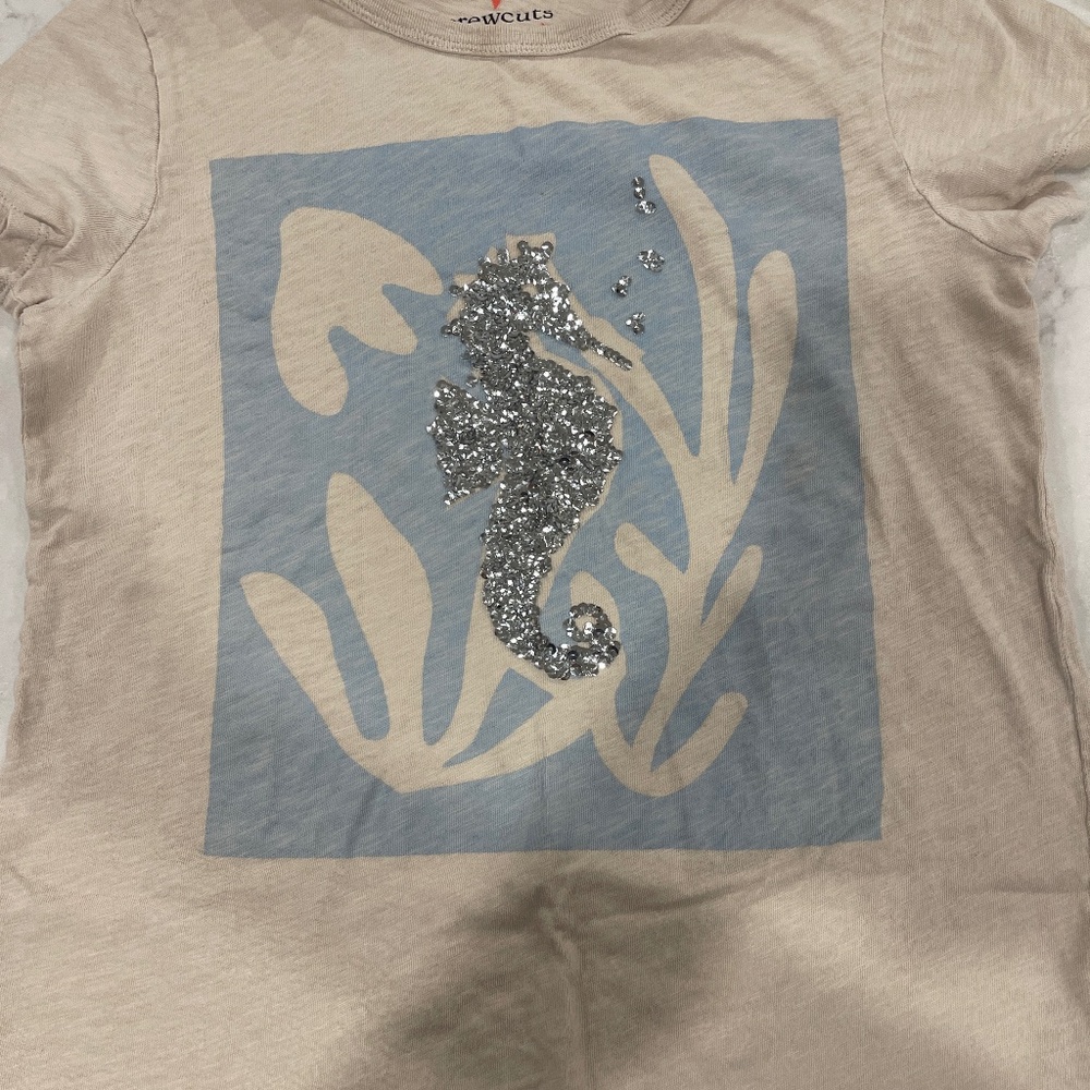 Short sleeve tee seahorse